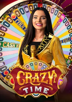 Crazy Time（Evolution）のゲーム表紙