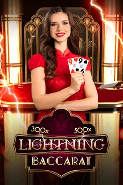 Lightning Baccarat（Evolution）のゲーム表紙