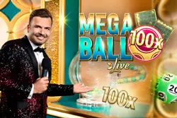 Mega Ball（Evolution）のゲーム表紙