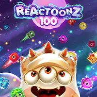 Reactoonz 100（Play'n GO）のゲーム表紙
